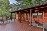 Spacious Main Level Deck